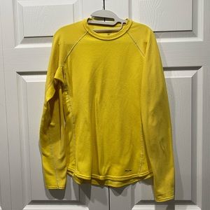 Patagonia Vintage Capilene Performance Base Layer Yellow size Women’s Large